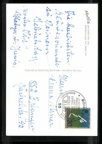 AK Meckis Tochter bei einer Handarbeit