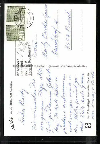 AK Mecki auf Wanderschaft