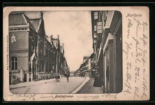 AK Northeim, Blick in die Breitestrasse