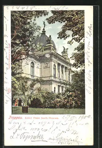AK Troppau, Kaiser Franz Josefs-Museum