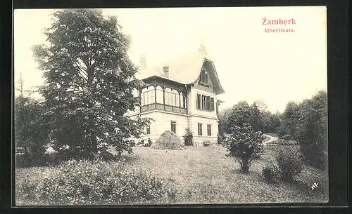AK Zamberk, Albertinum im Sonnenlicht