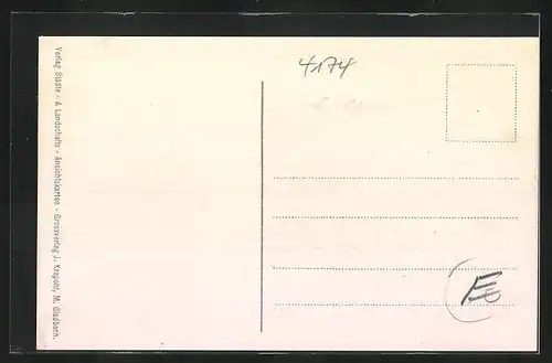 AK Issum, Blick in die Geldernsche Strasse