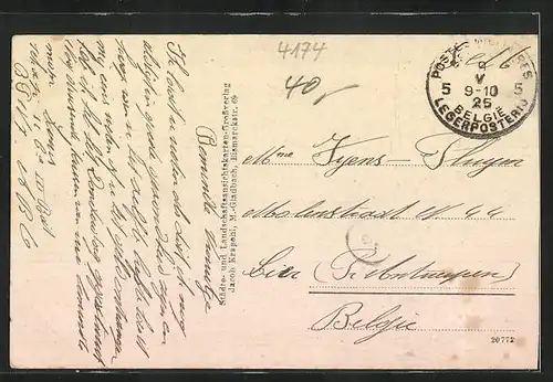 AK Issum, Geldernschestrasse Ecke Capellener Strasse