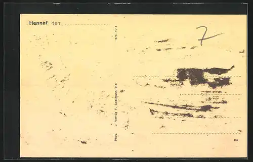 AK Hennef a. d. Sieg, Neues Postamt