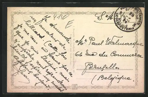 AK Geldern, Issumerstrases mit Geschäften