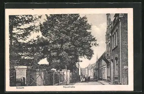 AK Issum, Blick in die Neustrasse