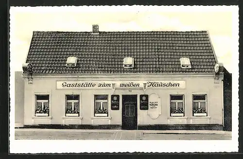 AK Pulheim b. Köln, Gasthaus zum weissen Häusschen