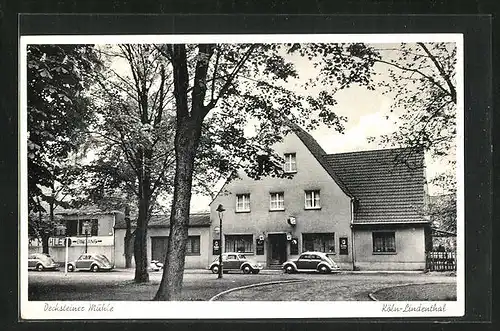 AK Köln-Lindenthal, Cafe-Restaurant Decksteiner Mühle