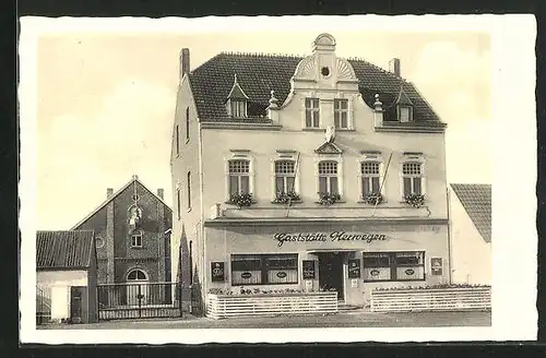 AK Pulheim b. Köln, Gasthof Theo Herwegen, Venloer Strasse 105