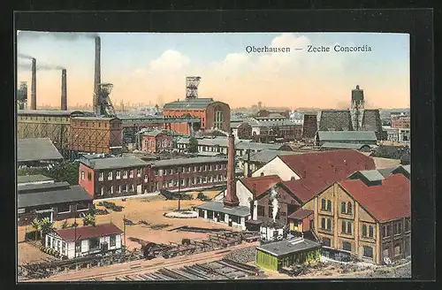 AK Oberhausen, Kohlezeche Concordia