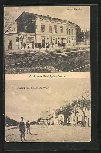 AK Wahn, Bahnhof, Schiessplatz