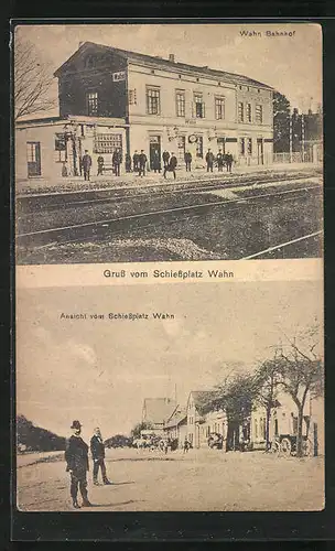 AK Wahn, Bahnhof, Schiessplatz