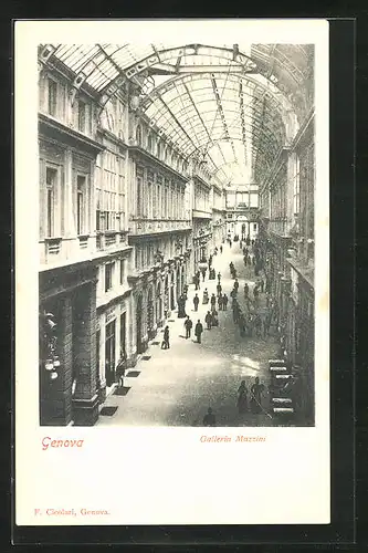AK Genova, Galleria Mazzini
