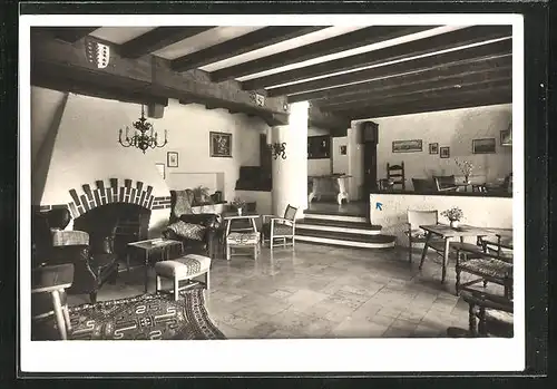 AK Hirschegg, Hotel Berghof, Kaminzimmer