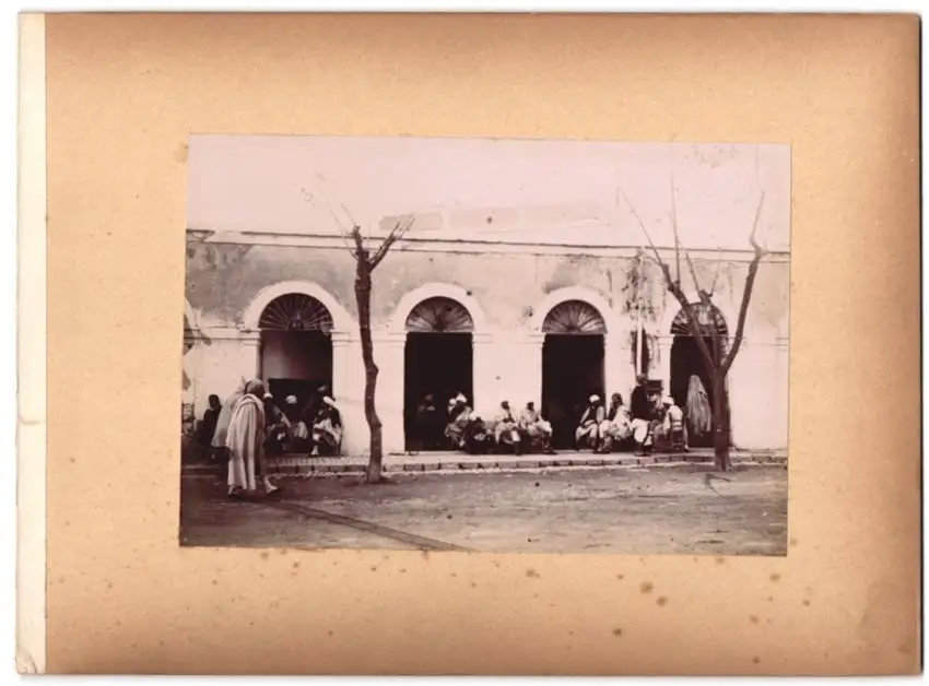 15 Fotografien unbekannter Fotograf, Algerien, Algier Hafen & Stadt, Einheimische, Festung-Fort, Beduinen Krieger 1