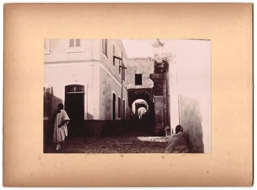 15 Fotografien unbekannter Fotograf, Algerien, Algier Hafen & Stadt, Einheimische, Festung-Fort, Beduinen Krieger 3