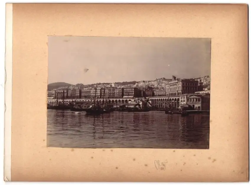 15 Fotografien unbekannter Fotograf, Algerien, Algier Hafen & Stadt, Einheimische, Festung-Fort, Beduinen Krieger 5