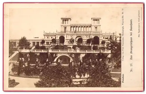 Fotografie Paul Herrmann, Potsdam, Ansicht Potsdam, Orangerie bei Sanssouci