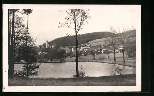 AK Giesshübel i. Adlergebirge, Panorama