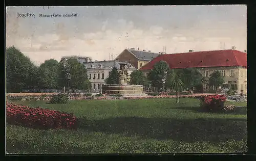 AK Josefstadt / Josefov / Jaromer, Masarykovo namesti