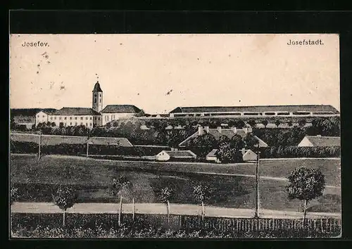 AK Josefstadt / Josefov / Jaromer, Panorama