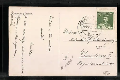 AK Kunvald v Cechach, Panorama