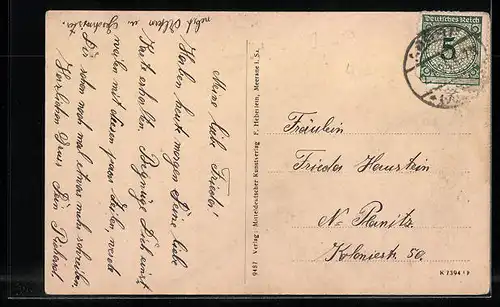 AK Adorf i. V., Markt und Kirche