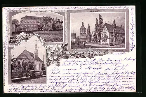 AK Neuen-Dettelsau, Diakonissen-Mutterhaus, St. Laurentius-Kirche