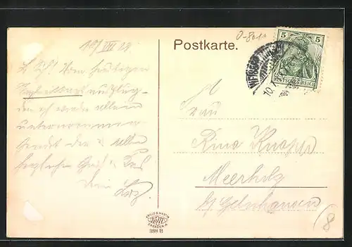 AK Loschwitz, Bergschwebebahn zur Loschwitzhöhe