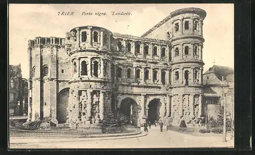 AK Trier, Porta nigra, Landseite