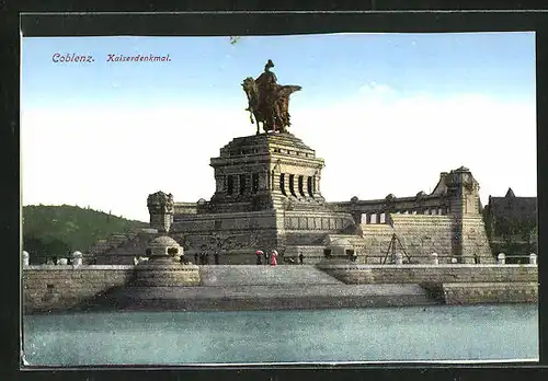AK Koblenz, Kaiserdenkmal