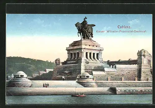 AK Koblenz, Kaiser Wilhelm-Provinzial-Denkmal
