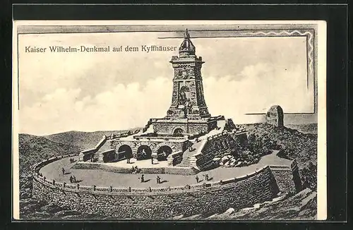 AK Kyffhäuser, Kaiser Wilhelm-Denkmal