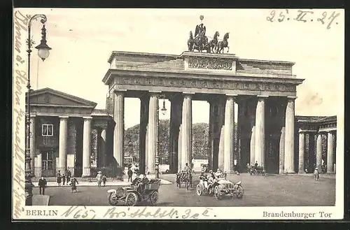 AK Berlin, Brandenburger Tor