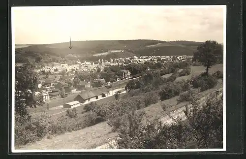 Foto-AK Bad Gandersheim, am Bahnhof