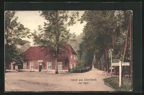 AK Diersfordt, Gasthaus am Jäger