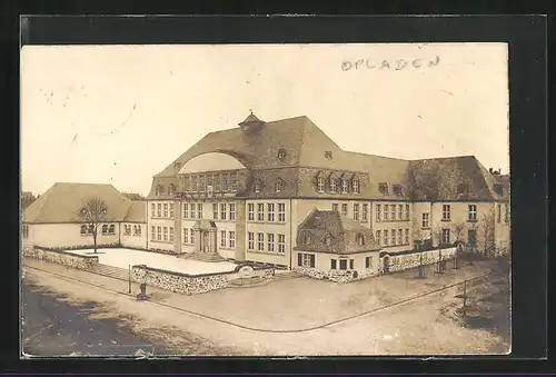 AK Opladen, Einweihung des Realgymnasiums 1.2.1913
