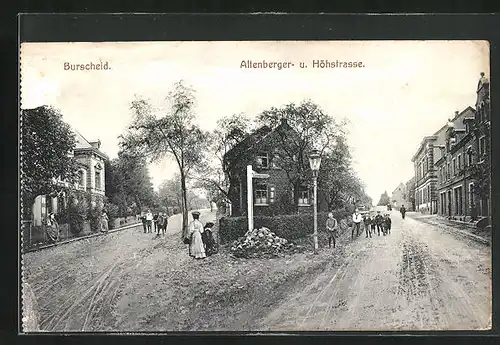 AK Burscheid /Rhld., Altenbergerstrasse Ecke Höhstrasse
