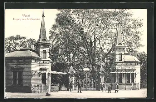 AK Wesel, Eingang zum Gatshof Schützenhaus