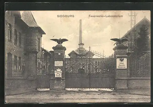 AK Siegburg, Feuerwerks-Laboratorium