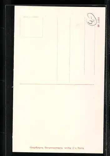 Künstler-AK Idyll an der Emichsburg