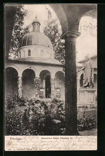 AK Potsdam, Mausoleum Kaiser Friedrich III