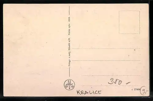 AK Kralice, Verschiedene Ansichten der Ortschaft