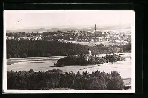 Foto-AK Jamnitz, Panorama