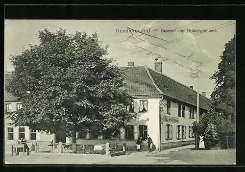 AK Neudietendorf, Gasthof der Brüdergemeinde