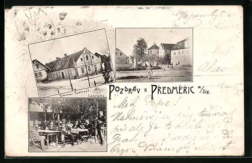 AK Predmerice nad Jiz, Simonuv Hostinec, Zahrada