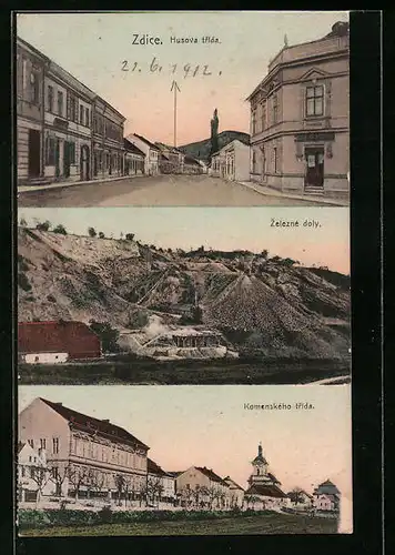 AK Zdice, Husova trida, Komenského trida