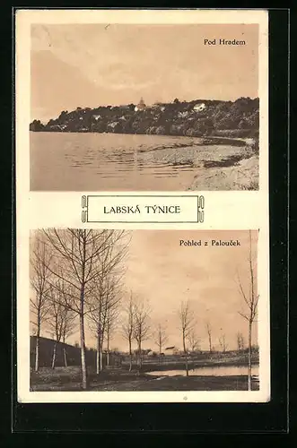 AK Tynec nad Labem, Pod Hradem, Pohled z Paloucek