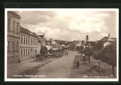 AK Letovice, Namesti od mostu