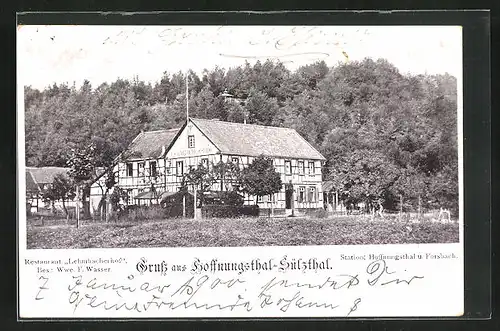 AK Hoffnungsthal-Sülzthal, Restaurant Lehmbacherhof